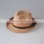 Hot selling haedweaved paper straw homburg hat