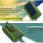 5400Mah solar mobile charger, dual USB hand generator dynamo solar power bank