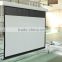 Advertising screen/gray white matte screen/motorized projection screen