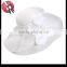 2016 hot sell new Europe America style ladies white wedding hats