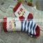 factory wholesale cotton stripe red and blue color with logo
