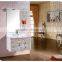 best selling style wall mounted designs cheapest PVC / wooden / steel bathroom cabinet 2016