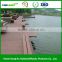 Huzhou wood plastic composite outdoor WPC decking for swimming pool