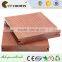 Solid timber HDPE deck wood composite