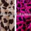 100% polyester fashion flower design flannel fleece fabric Super Soft Fleece Blanket Fabric