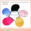 Multifunction girl use face cleansing brush for makeup deep cleaning whitening exfoliating scrub