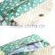 cotton canvas printed coin purse phone case