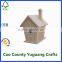 factory sale house shaped dry wooden bird nests indoor