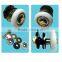 Sliding door pulley series with nylon wheel