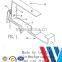 Two way/three way/four way steel roof tile accessory