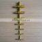 brass marterial ,brass y type hose barb 1/4',5/16',3/8',1/2', y type brass fittting