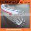 transparent pvc spiral steel wire reinforced hose
