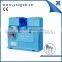 Automatic aerosol can neck and flanging machine