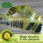 pe woven cloth logo print caution tape