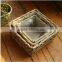 100%Handmade Natural plastic lined wicker baskets for plants flower plant pot flower plant basket