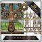 Garden Decoration Powder Coated Iron Craft Aluminum Garden Fence Parts