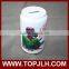 Factory price blank white sublimation ceramic money bank