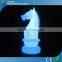 Wireless Remote Control Garden Decorative Tall Chess Illuminated LED Light Knight