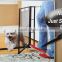 RH-4774 Slide-Step Open Hands Free Wall Mounted Pet Baby Child Dog Gate