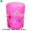 Blue flower candle holders with diamonds for wedding decorations