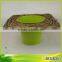 Cheap Handmade Large Different Shapes Metal Pot / Straw Basket