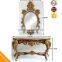 Moroccan Living Room Furniture Reproduction Console with Mirror