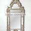 Mirror Bedside Console Table With Marble Top Luxury