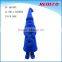 Flocking resin standing santa claus figure