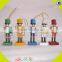wholesale baby wooden colorful custom nutcracker, popular kids wooden nutcracker, fashion wooden custom nutcracker W02A006