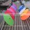 High quality and beautiful Colorful Chinese silk parasol