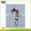 Christmas decorations accessories 7-12 cm plastic cane Christmas decorations candy canes