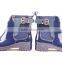 fashion high quality navy shiny glossy PVC wellington rain boots women