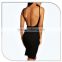 new arrival one piece open back dress simple sexy club bodycon dress 2016