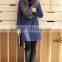 Long coat for women winter new winter coat hooded fox fur collar
