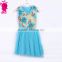 2015-2016 children dress designs for 2-8 year old girl dress with bow design fancy dresses for baby girl