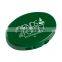 USA Made Oval Pill Box - handy pocket-sized holds up to 5 pills and comes with your logo