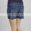 Hot Sales Maternity Shorts With Dark Wash Under-Belly Maternity Denim Shorts Women Clothes WP80817-15