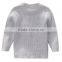 High quality kids long sleeve heavy wool sweater design for girl