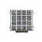 USB Wired 16 Key Numeric Backlit Keypad For Vending Machine