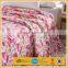 2014 100% polyester adult super soft custom printed ultrasonic edge polar fleece blanket