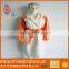 Fashional Orage and White Microfiber Bathrobe