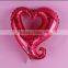 2014 New Design Heart Shape Foil Helium Balloon