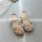 B20354A 2017 new fashion baby sandals soft sole preety floral sandals girls hollow out sandals