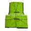100%Polyester Safety Vests Hv Orange Mesh Vest
