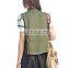 2014 Women Sleeveless Cotton Coat