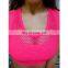 Custom Wholesale Elastic Ladies Sports Bra Fitness Athletic Bra