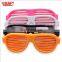 2018 New Products Sound Activated Flashing Funny Plastic Glasses