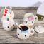 Made in China Exporting French Adults coffee mug ceramic