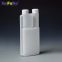 hdpe twin neck bottle with dosing for liquid medicine