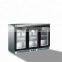 Glass door counter top mini bar fridge soft drink display cooler